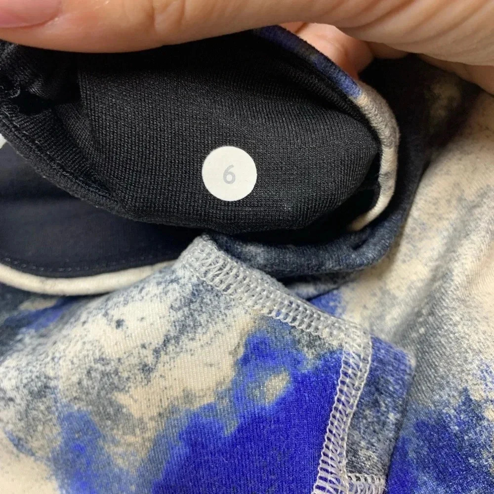 Lululemon Wunder Under Crop Leggings in Milky Way Multi - Picture 7 of 7